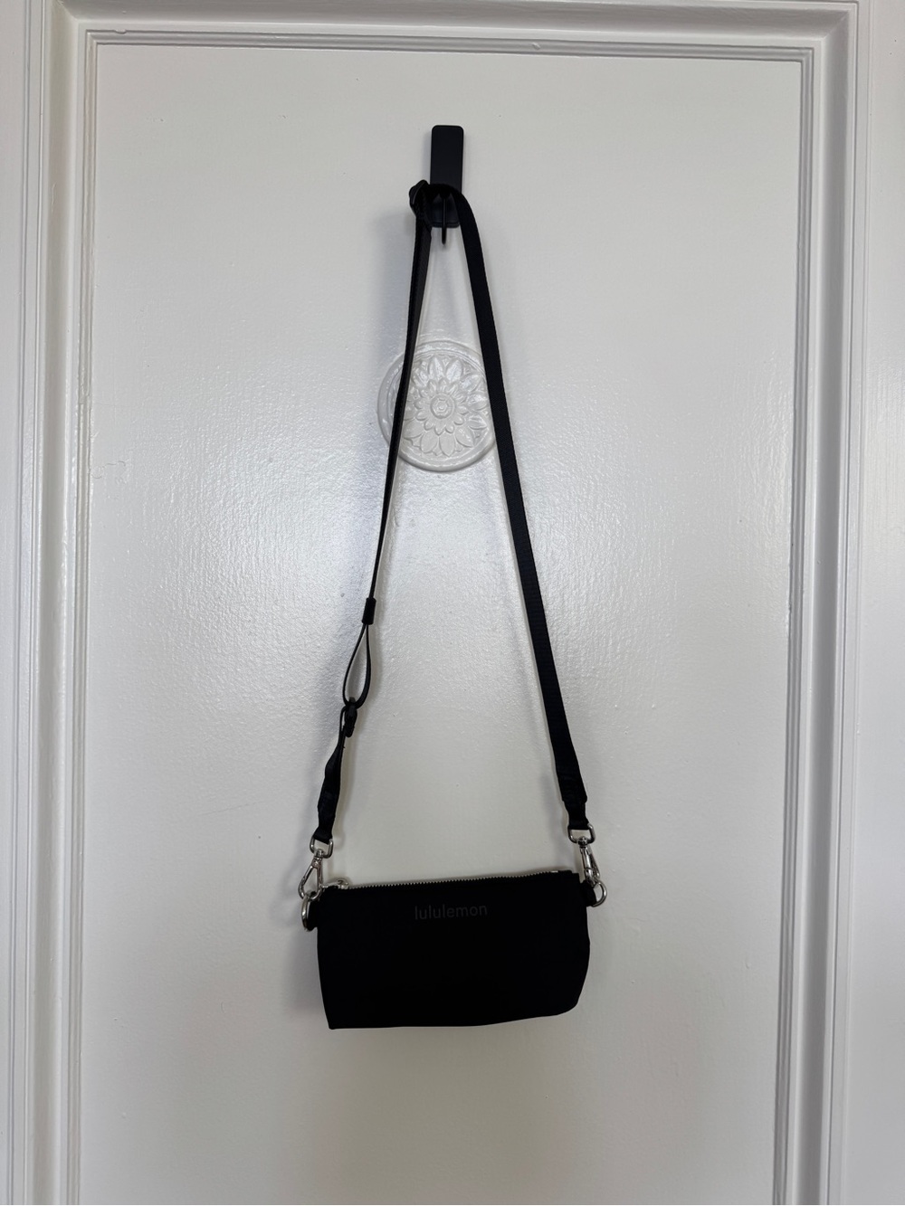 lululemon athletica Black Crossbody Pouch